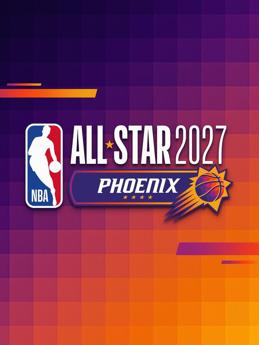 NBAMEX's tweet image. ⭐️ El #NBAAllStar 2027 será en Phoenix, Arizona el Domingo 21 de Febrero. 🗓️ 
🏀 La edición número 76 del #NBAAllStar se jugará en el Mortgage Matchup Center, casa de los Phoenix Suns.