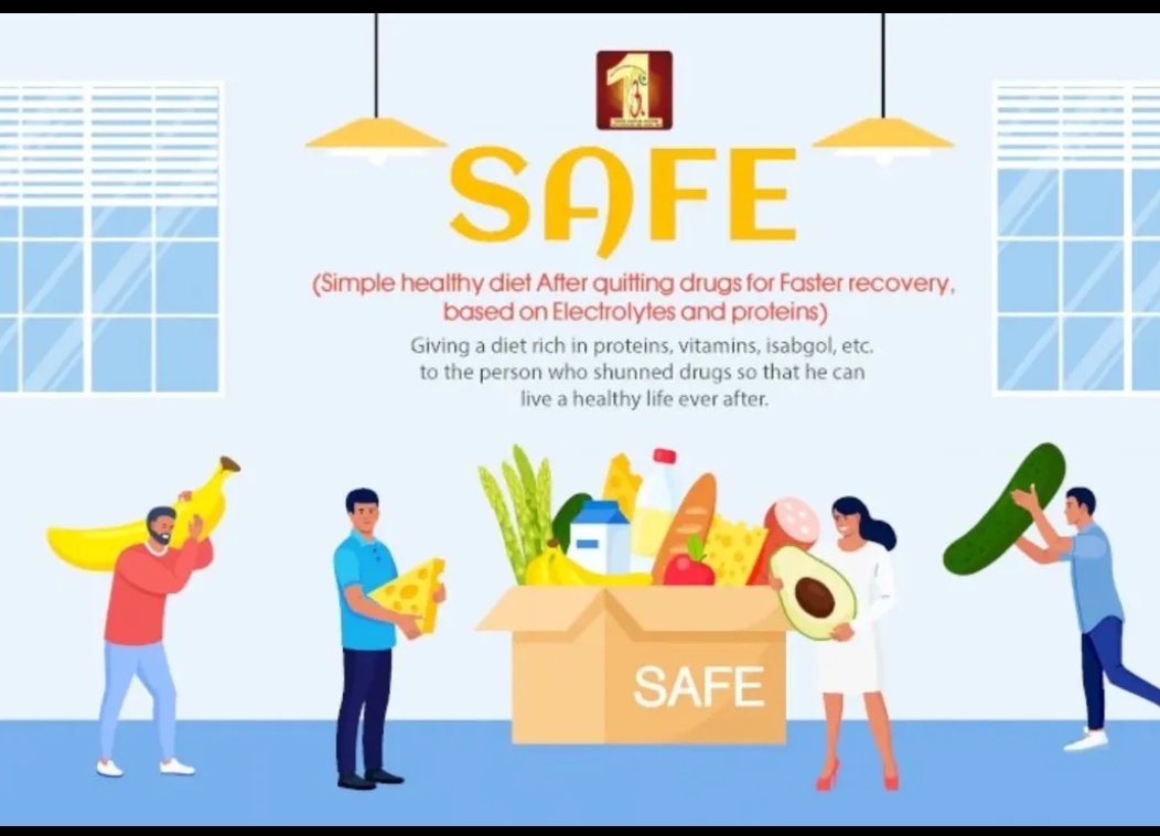 GauriGauri321's tweet photo. True service means supporting someone, even as they decide to change their life. The SAFE campaign, started by Saint Gurmeet Ram Rahim Ji, provides nourishing support to those battling addiction and striving for a healthy future.

#RecoveryFromDrugs https://t.co/oTAEYOu7Ok