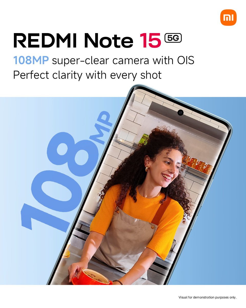Xiaomi_PH's tweet image. Perfect clarity with every shot. 📸✨ Meet the #REDMINote155G and #REDMINote15 both powered by a 108MP super-clear camera. #REDMINote15Series
