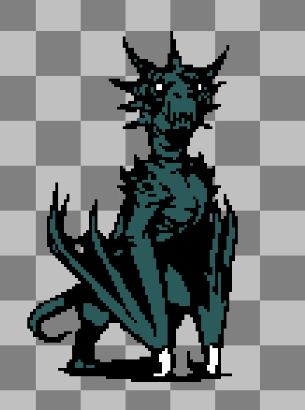 zjdelicious's tweet photo. Always really liked this quick one of mine as rough as it is.. #pixelart repost https://t.co/s6ANojiHfe