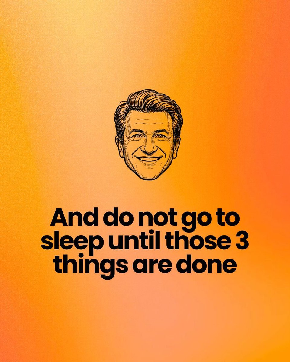 robertherjavec's tweet photo. Big goals are achieved in small, disciplined days.

So pick three things, and get them done. https://t.co/py0BXtHVcT