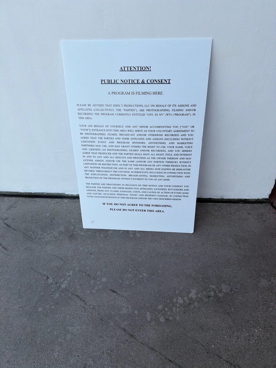 ladygaganownet's tweet photo. Lady Gaga’s MAYHEM Ball show in LA will be filmed tonight, according to notices posted outside the venue. https://t.co/nQEIgNDgi4