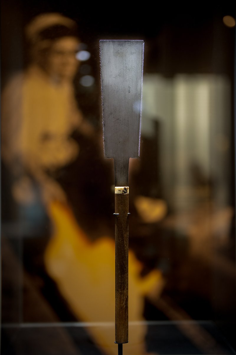 地下2F 名工の輝き 二代目宮野鉄之助 両刃鋸「秋の志らべ」 --- “Aki