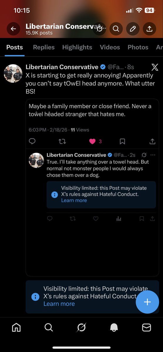 Libertarian Conservative tweet media