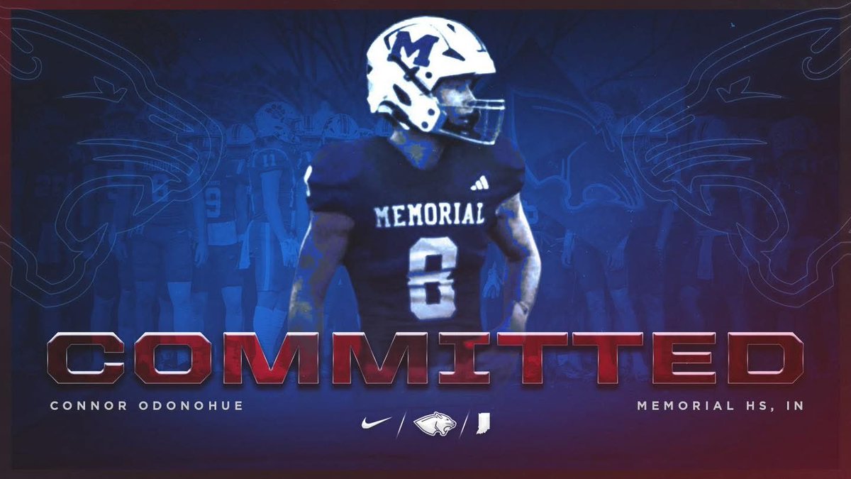 rmhsfootball's tweet photo. Outside linebacker Connor ODonohue is the 4th player from the Class of 2026 to continue his football career at the next level. Congratulations to our All-Conference senior on his commitment to Hanover!! https://t.co/q15I5Gf0Tr