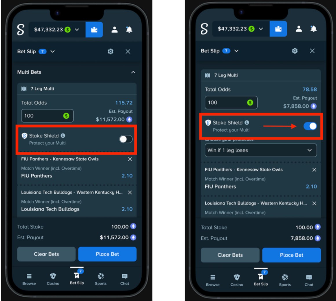 RunAlongs's tweet image. NEW @stake Sportsbook UPDATE!

🛡 Customers can still win multis even if one leg fails 

🎯 Reduced odds shown upfront, auto-activates on 3+ leg multis.

If you want to earn x3 Rewards as well, DM ME "STAKE"

➡️$10/2 people, RT/FOLLOW!

#stake #stakegiveaway #cryptogiveaway