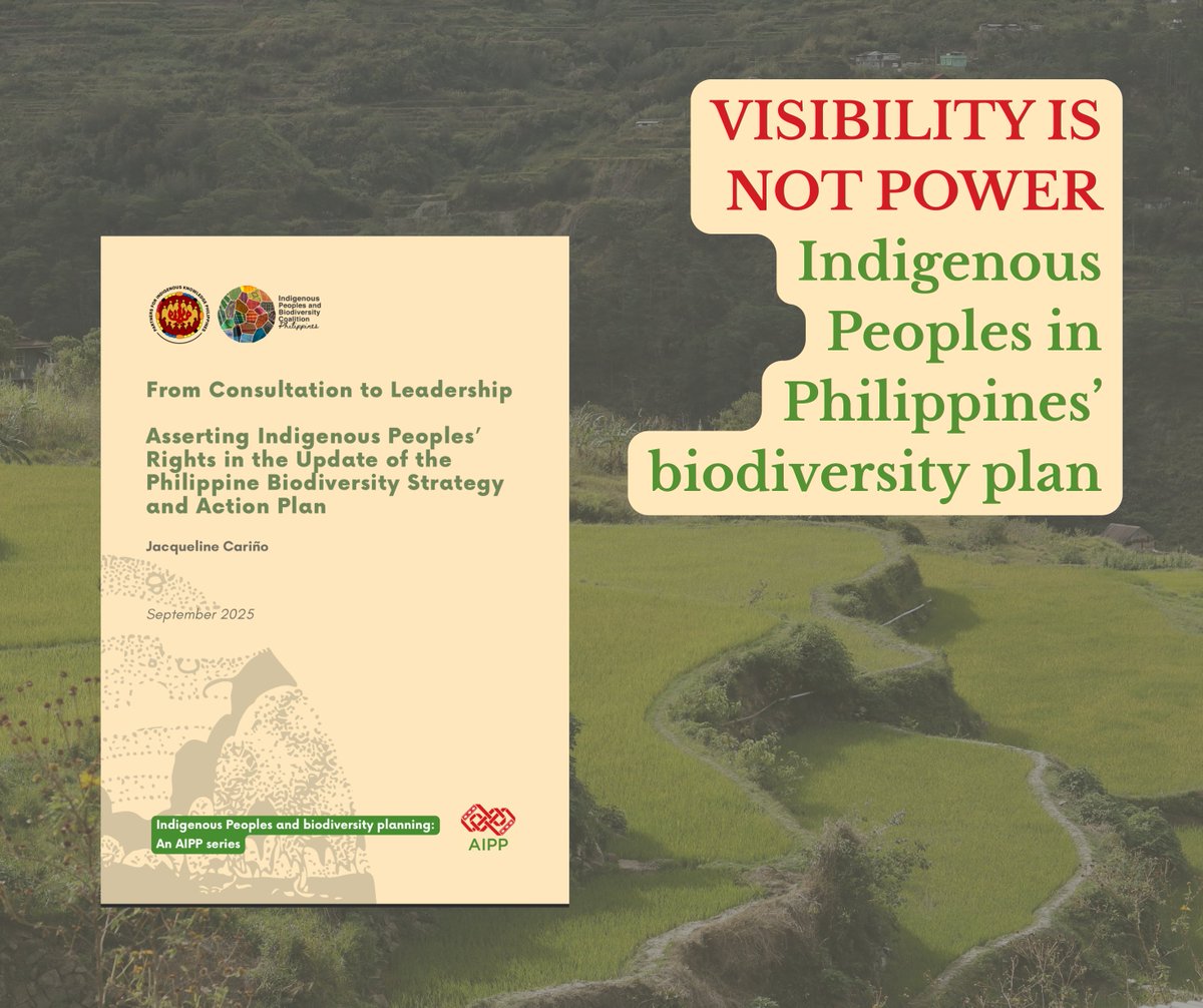 Asia Indigenous Peoples Pact (AIPP) tweet media