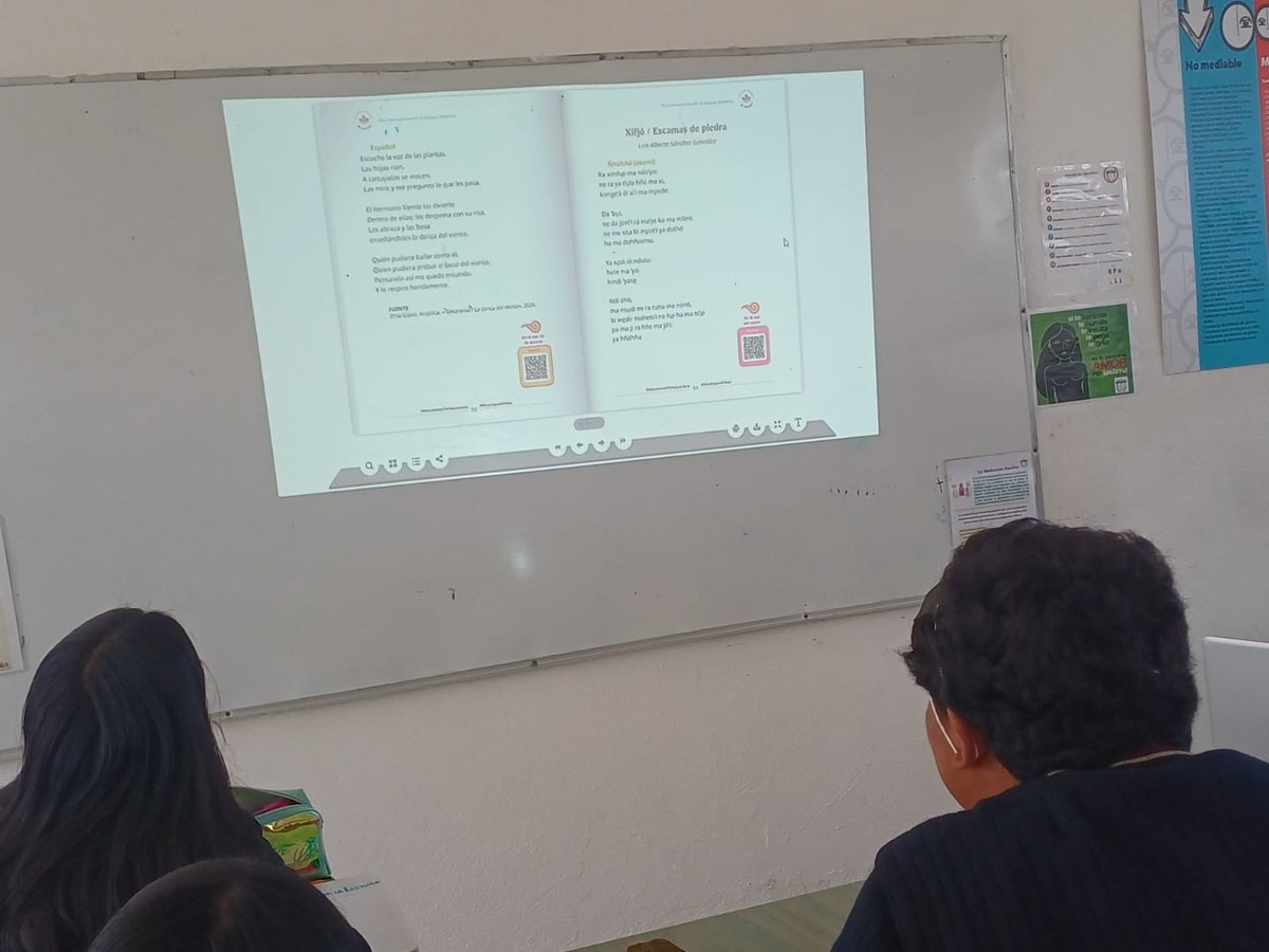 EPO201's tweet photo. En el marco del Día Internacional de la Lengua Materna, la #EPO201 participó en Maratones por la Lectura con una lectura colectiva dedicada a #MiLenguaMiRaíz, fortaleciendo el respeto por nuestras lenguas, identidad y cultura. 📖✨  
@SEP_mx @Edomex @SeducEdoMex @dbg_epoem https://t.co/rgd4chwStg