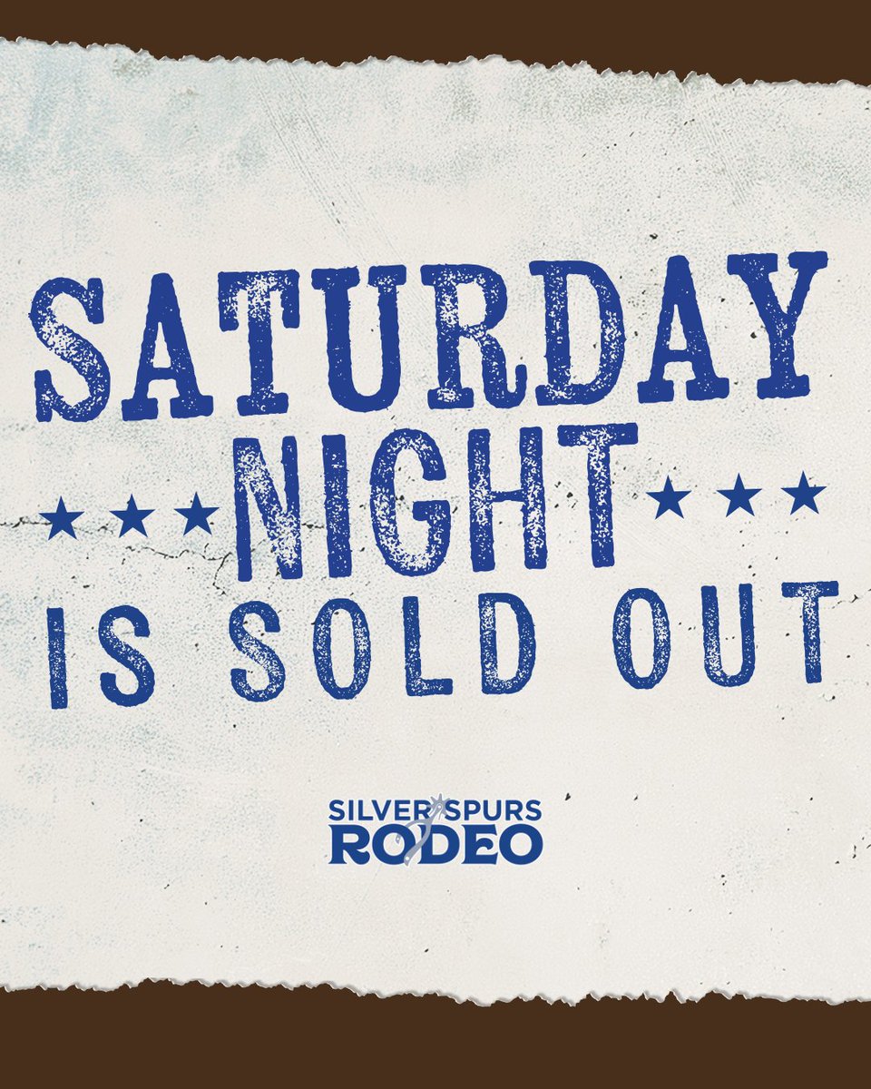 Silver Spurs Rodeo tweet media