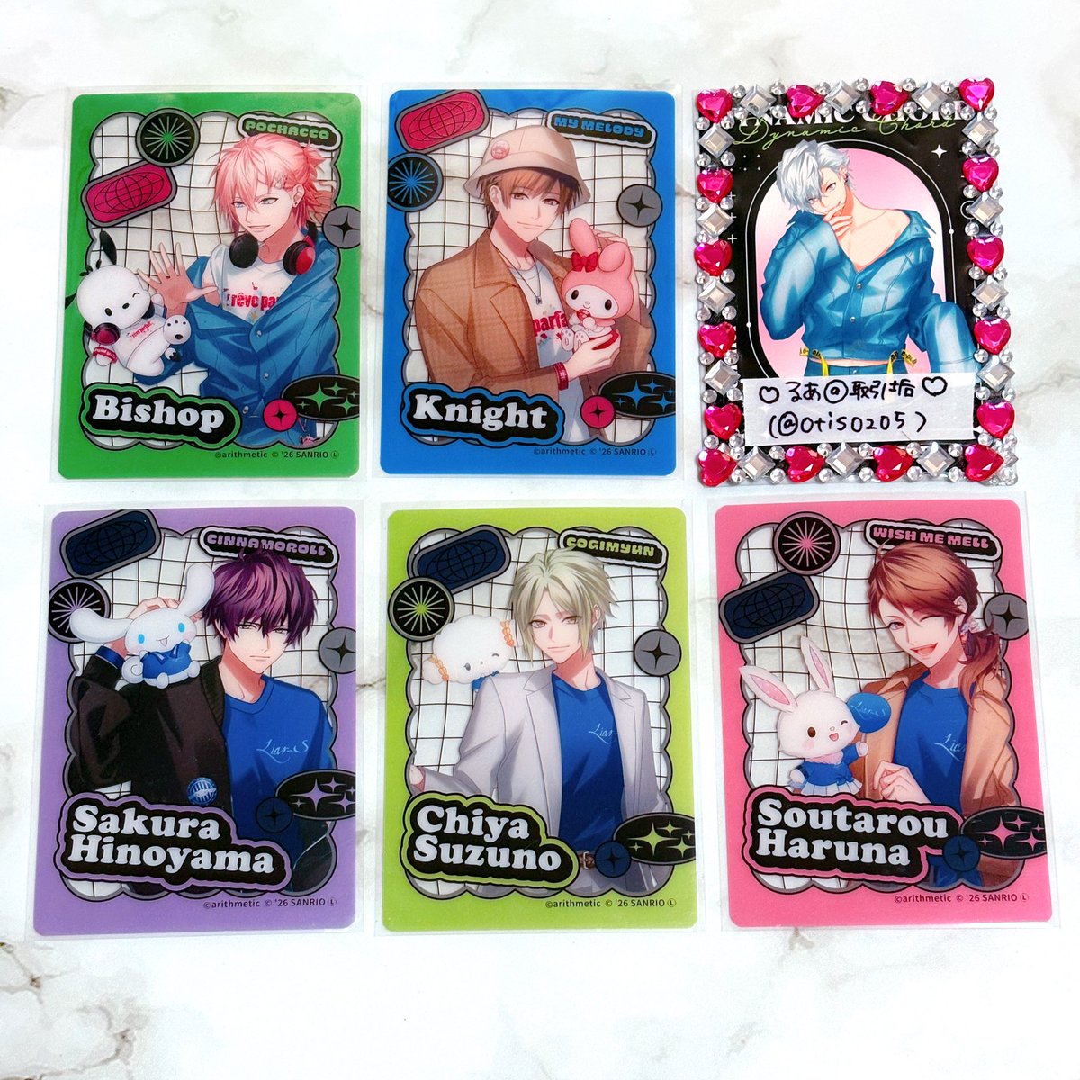 otis0205's tweet photo. DYNAMIC CHORD ダイナー サンリオ クリアカード クリカ 缶バッジ アクキー 交換

譲♡ 画像参照

求♡ Toiくん

26日渋谷手渡し、郵送

1点〜のお取引き可◎

宜しくお願いします𖤐 ̖́- https://t.co/fb9Yer2UK8