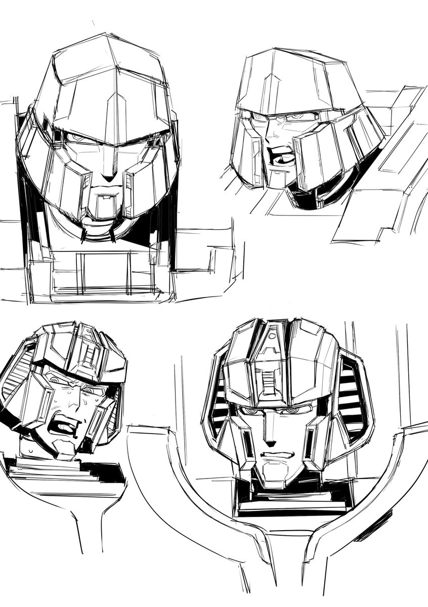 po112_g's tweet image. 顔練習の産物