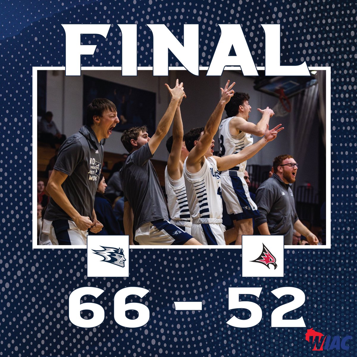 Stout Basketball tweet media