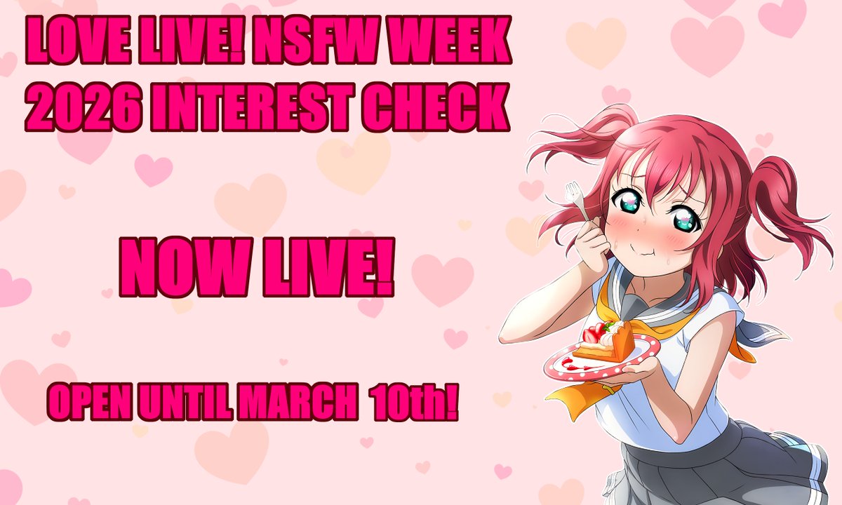 Love Live! NSFW Week @ Interest Check 2026! tweet media