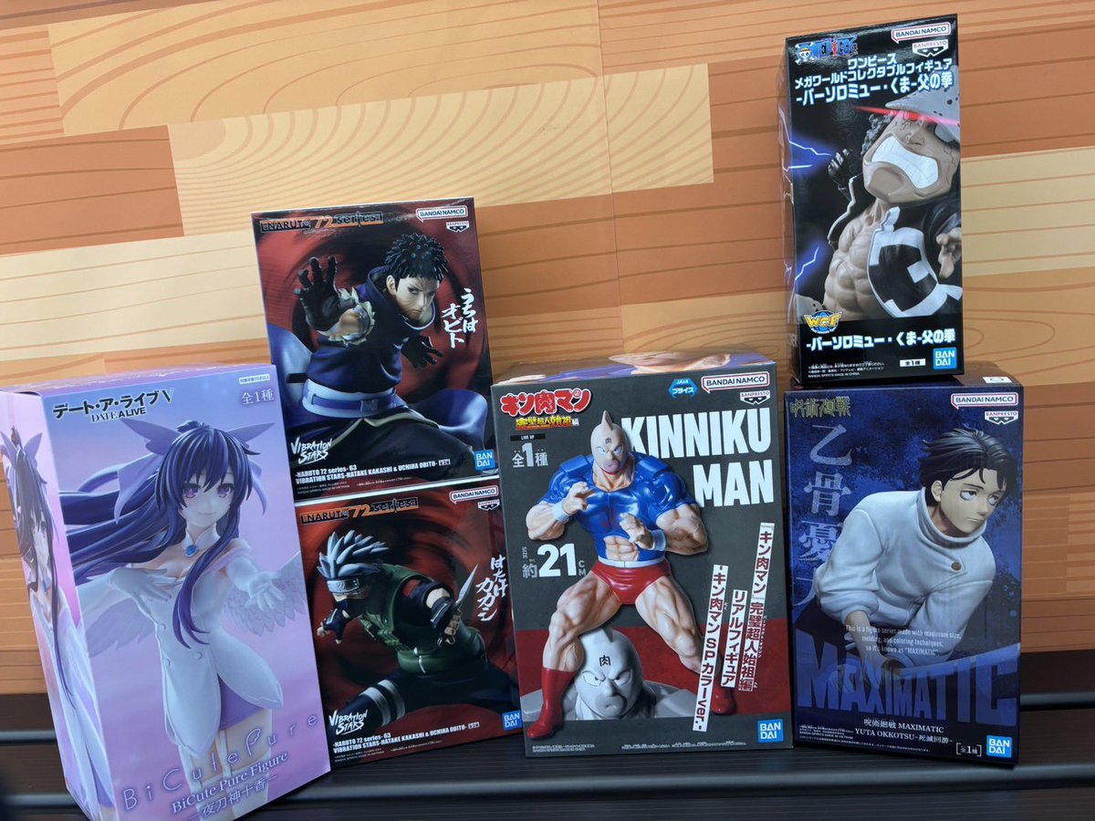 フィギュアまとめ売り　ナルト　呪術廻戦　ワンピース　キン肉マン　インデックス 本日展開中のフィギュア❣️ #ワンピース #バーソロミュー #呪術廻戦