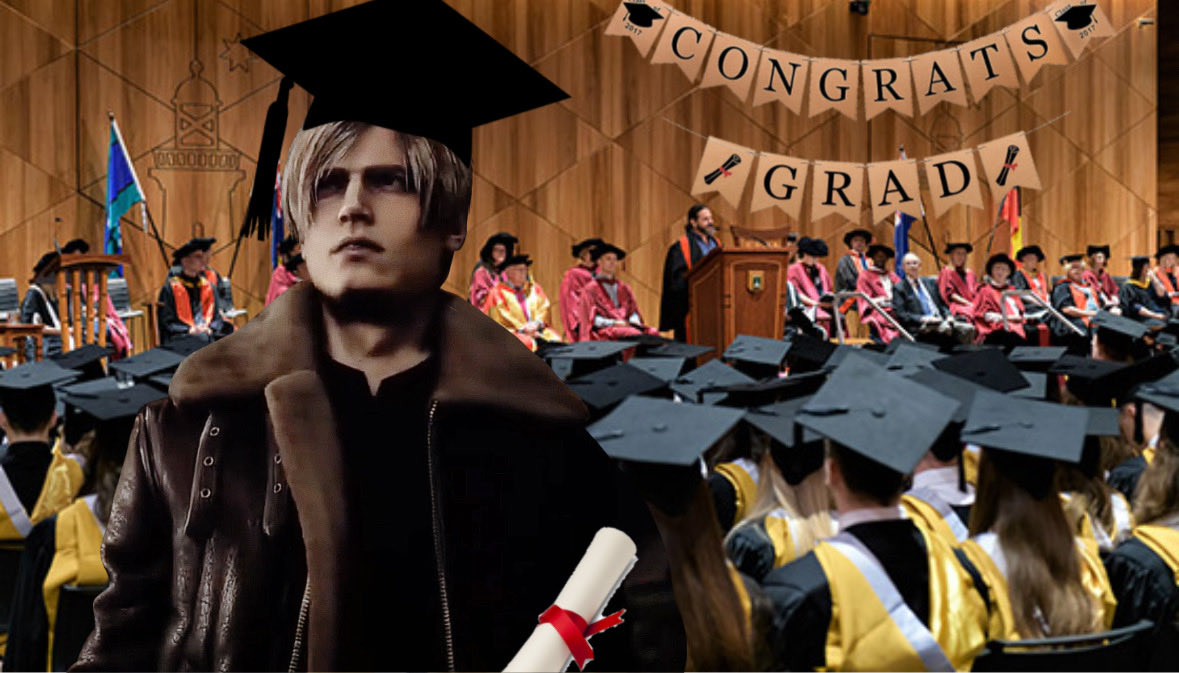 Leon_Pookiebear's tweet photo. Leon S Pookiebear graduates with honors 9 days before Reaident Evil Requiem! Ya know, people in 2020 didn't get a graduation- 

#leonspookiebear #ResidentEvilGraduation #LeonSwhatsyourmajorbear https://t.co/T66O1HbvbP