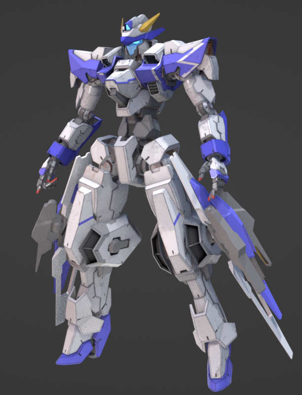 takuto_blast's tweet photo. 度々試作でパターン作ってるけど脚装備はやっぱこれか…… https://t.co/ICnBfud0aK