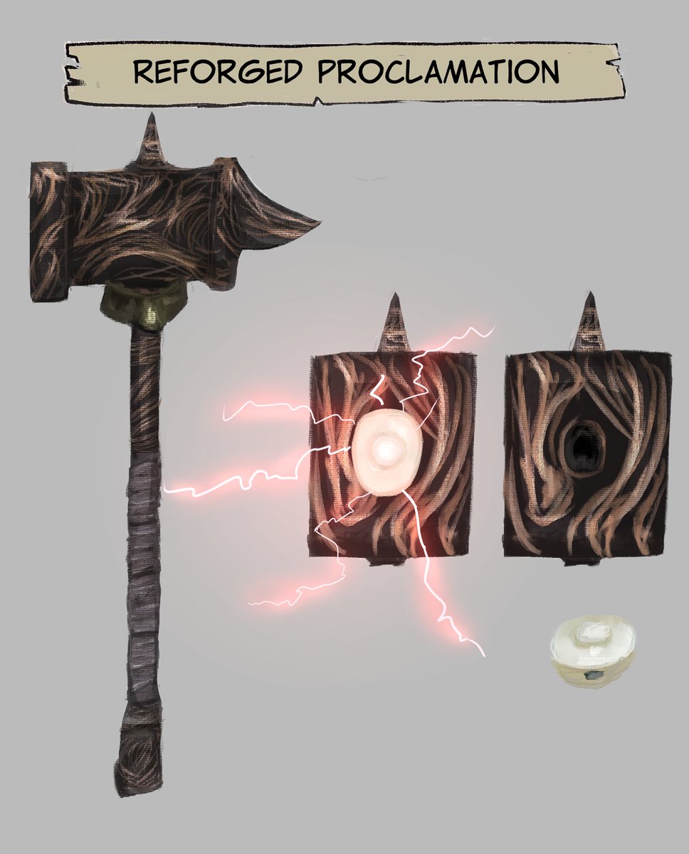 Weapon Comm

Day 47: Reforged Proclamation