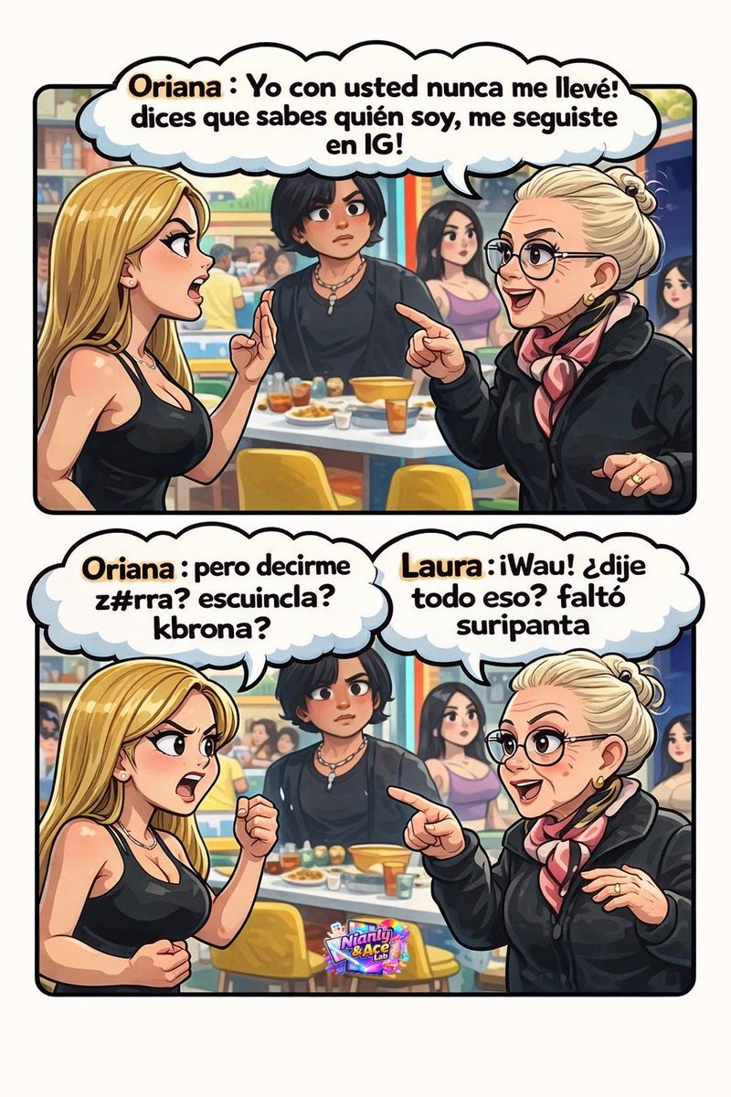 Drama 🎭 Oriana 🆚 Laura <a href="/LCDLFTLMD/">La Casa De Los Famosos</a>  #lcdlftldmd #suripanta 🤣🤣🧪🔥🔥📺🏠