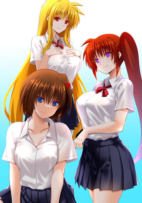 #見た人もなにか無言で3人組をあげる 