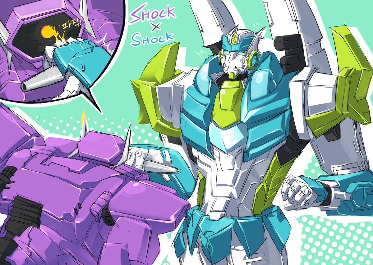 Shellfish_fish's tweet image. 숔숔 그런건 네가 그려야해..
#shockwave #senatorshockwave #transformers #shockshock