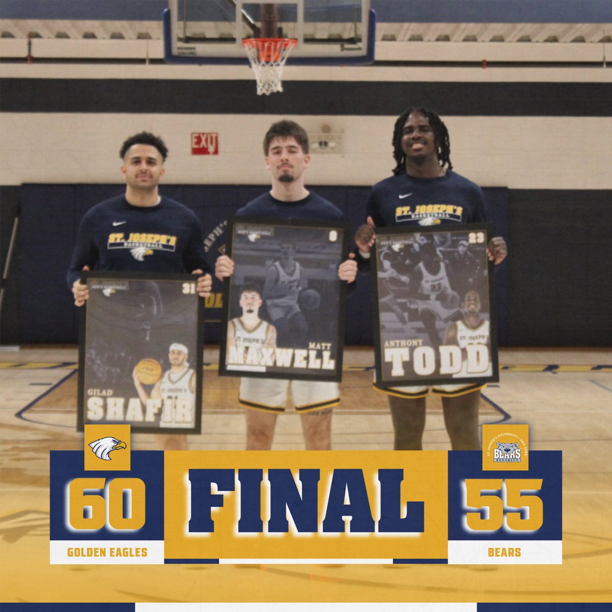 St. Joseph's NY Golden Eagles tweet media