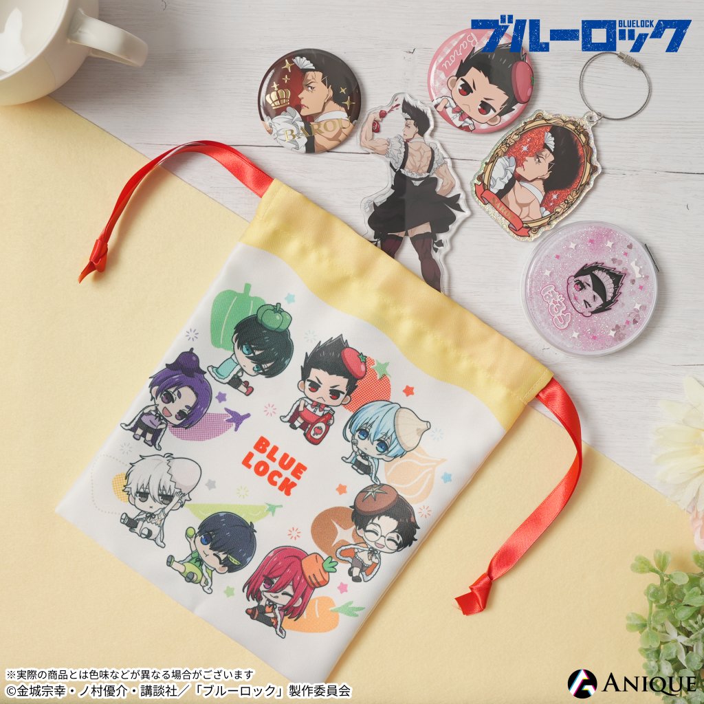 ／
TVアニメ『#ブルーロック』
【 #ばろばろカフェ ～ののしりver.～】
POP UP SHOP &amp; ECグッズ紹介！⚽️
＼

🧑‍🍳アクリルスタンド（全8種）

『ブルーロック あでぃしょなる・たいむ！ #16 メイドカフェ きんぐ・ばろう』を
モチーフにした【ばろばろカフェ】に、ののしりver.が登場！？