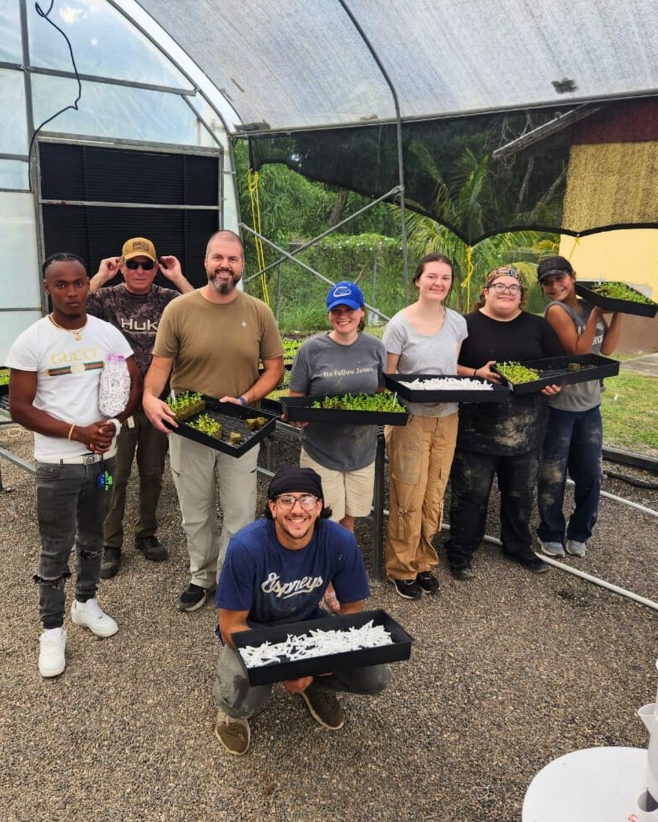 ACExperienceOrg's tweet photo. Double post because it’s also #EarthDay, and THIS is what #sustainability looks like! Our #aeroponictower gardens are producing, and you all will be eating lots of greens when you visit #GalinaBreeze. 🥬 #Aeroponics #Hydroponics #AmericanCaribbeanExperience #GreenLifeFarms https://t.co/2oIFE82sJO