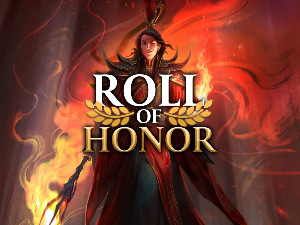 "In response..."

Congratulations to all the players who taught lessons in lava with Kano, Dracai of Aether! Your names have been emblazoned on the Roll of Honor: buff.ly/CZZWaT3