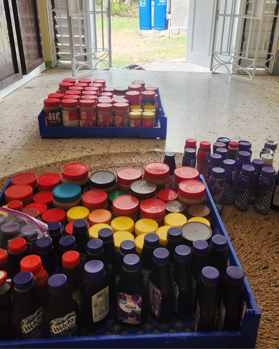 ACExperienceOrg's tweet photo. What does #ACE do with all the leftover peanut butter and jelly you leave behind after your mission trip? They get packed up and head straight to all of our #sponsorstudents and their families. ❤️ #Ministry #Nonprofit #ChildSponsorship #MissionTrip #Jamaica https://t.co/oPHd17AZ1t