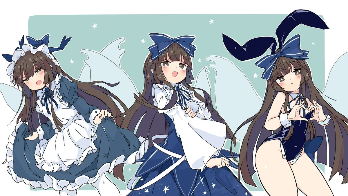 スターサファイア(東方プロジェクト) 「」|たったにのイラスト