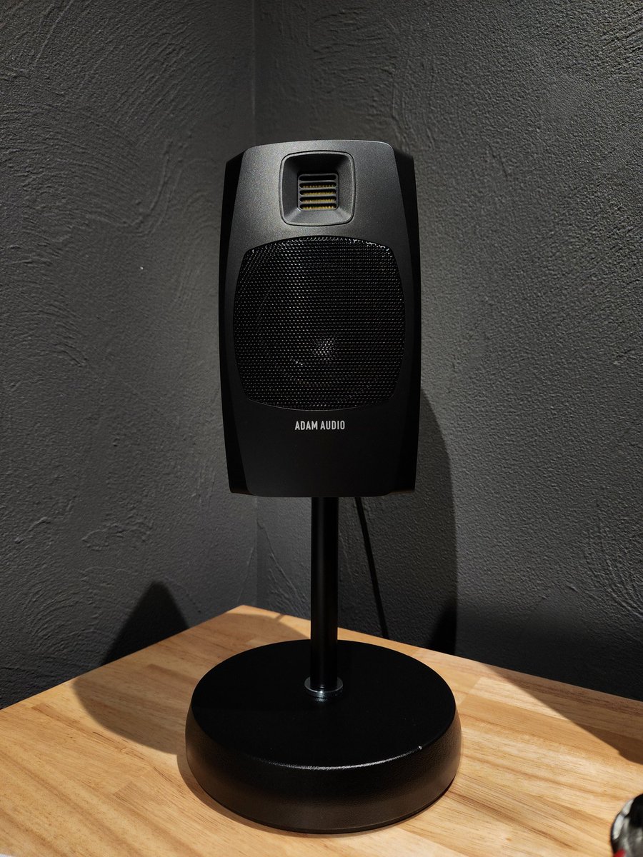 ADAM Audio D3V + K＆M 23310スピーカースタンド めっちゃ良いぞ！？🤟🥰