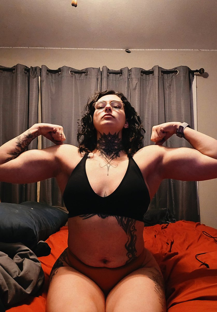 My arms have gotten significantly bigger 🥵