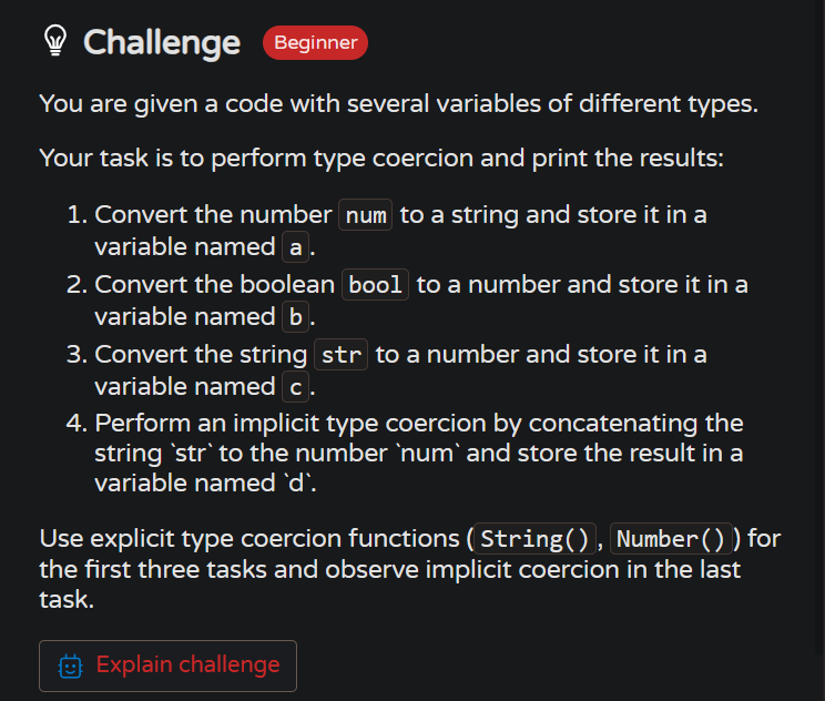 MoniTechCodes's tweet photo. #30NitesOfCode Day 11
Worked on type coercion and logical expressions in JavaScript.
Today’s challenge felt more practical
#Day11 #JavaScript #TypeCoercion #LogicalOperators #100DaysOfCode #WebDevelopment #LearningInPublic
https://t.co/nfXJnLo6i1 https://t.co/8abHJlANuH