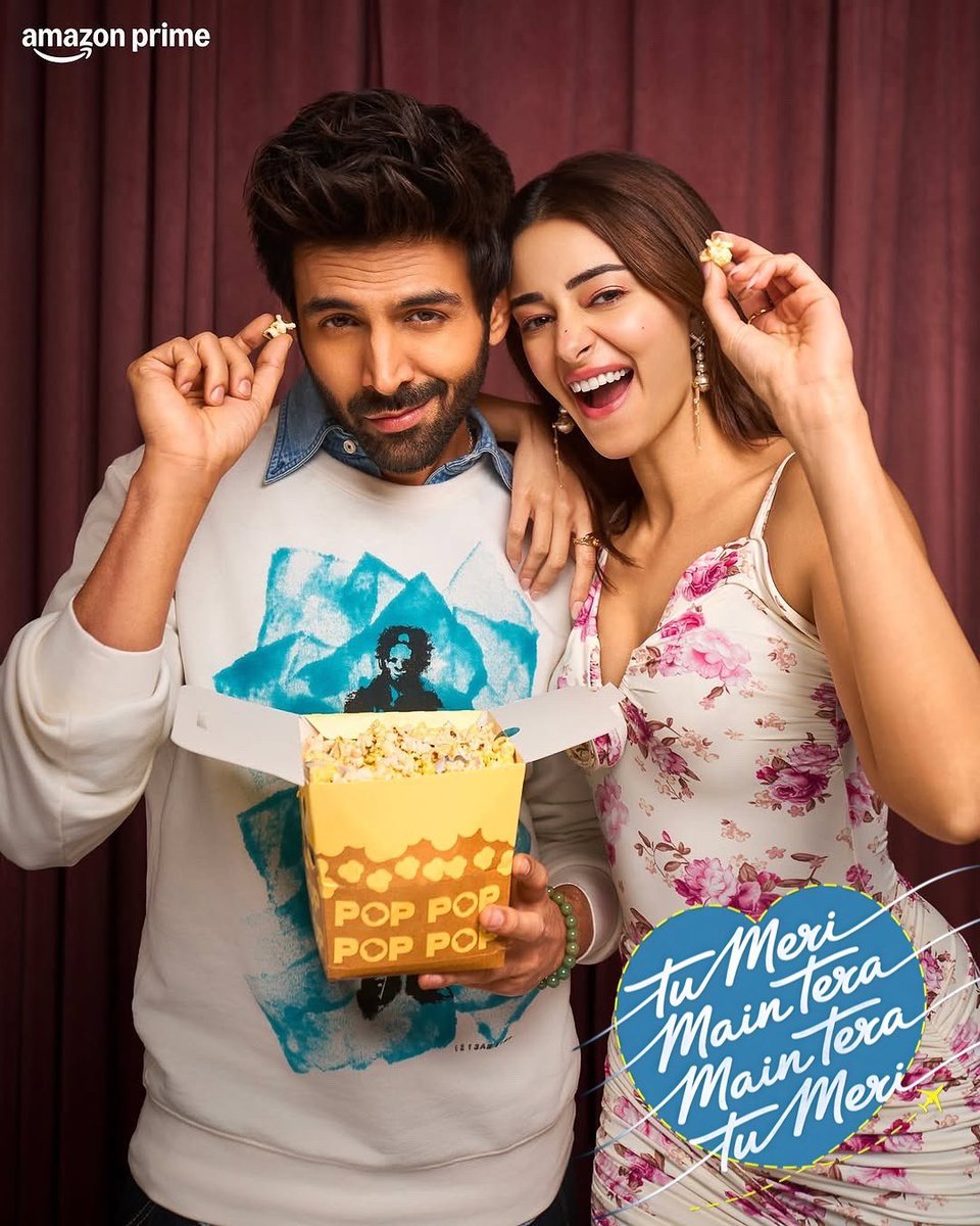 ocdtimes's tweet photo. #TuMeriMainTeraMainTeraTuMeriOnPrime - Watch Now
.
#OCDTimes #KartikAaryan #AnanyaPanday #KaranJohar #SameerVidwans #DharmaProductions #NamahPictures #TuMeriMainTeraMainTeraTuMeri #TMMTMTTM #PrimeVideoIn https://t.co/aP9qLMKtOY