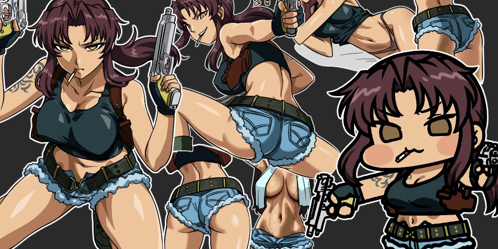 レヴィ
#BLACK_LAGOON #ブラックラグーン