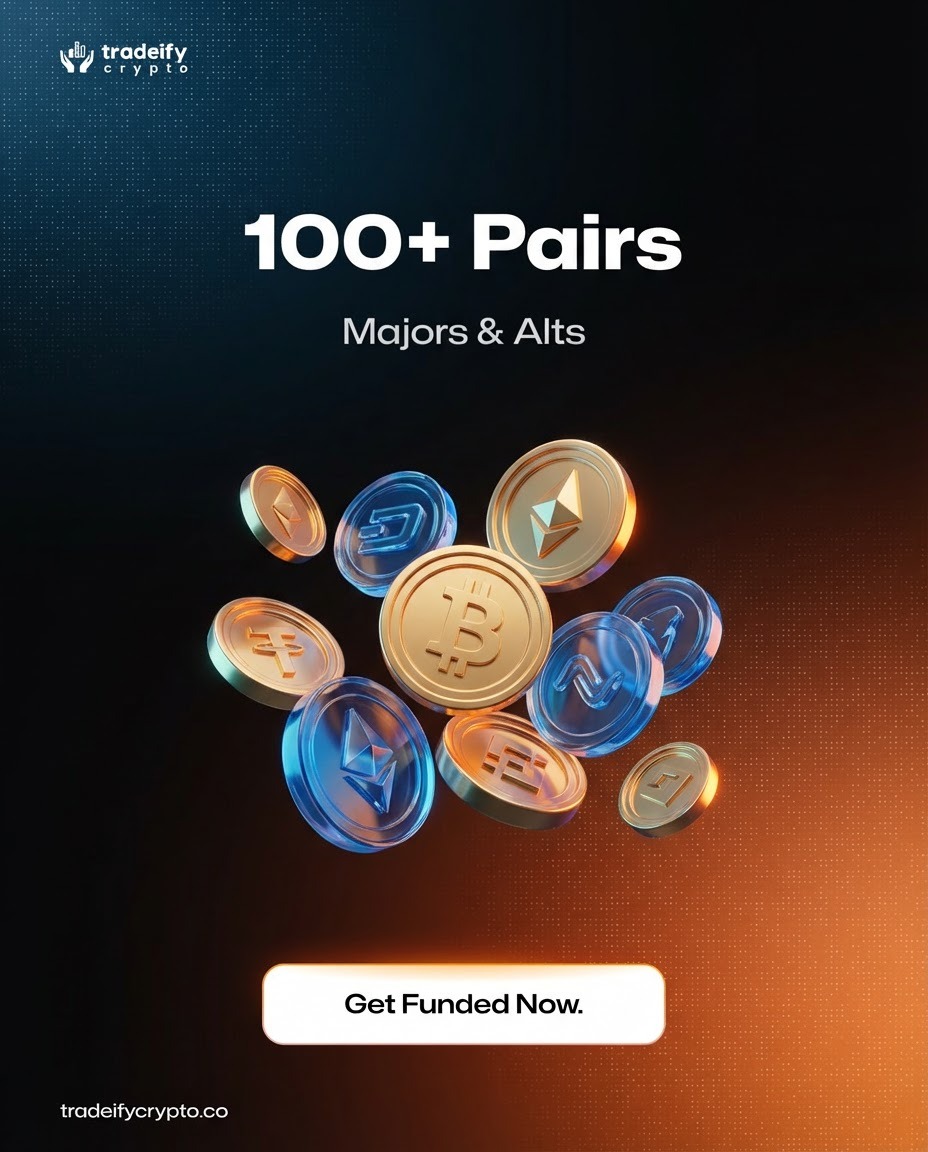 Still trading the same 5 pairs? 👀

We have 100+ crypto pairs live. $BTC, $ETH, $SOL, plus the alts you’ve been watching.

More pairs means more setups, and more setups means more opportunities. 📈