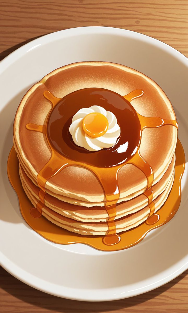 tabayan2k's tweet image. 今日のパンケーキ！