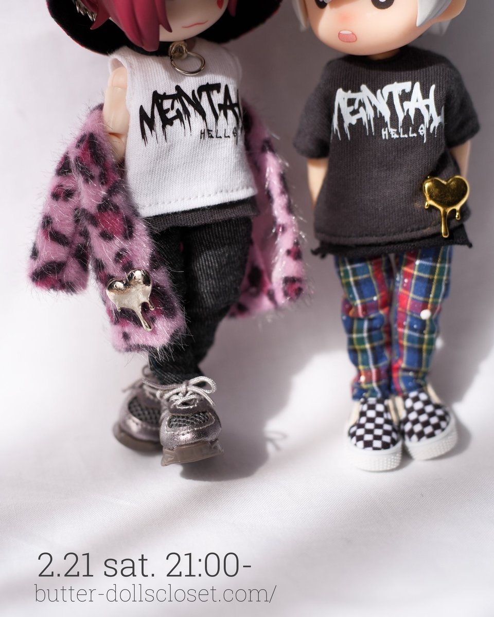 再販を主にあれこれをupいたします⁡
⁡各品のページも仮公開いたしましたのでどうぞ1度見にいらしてください︎︎ませ⟡⁡
⁡ご来店お待ちしております！⁡
⁡⁡butter-dollscloset.com
⁡#ねんどろいどどーる服 #オビツ11服 ⁡