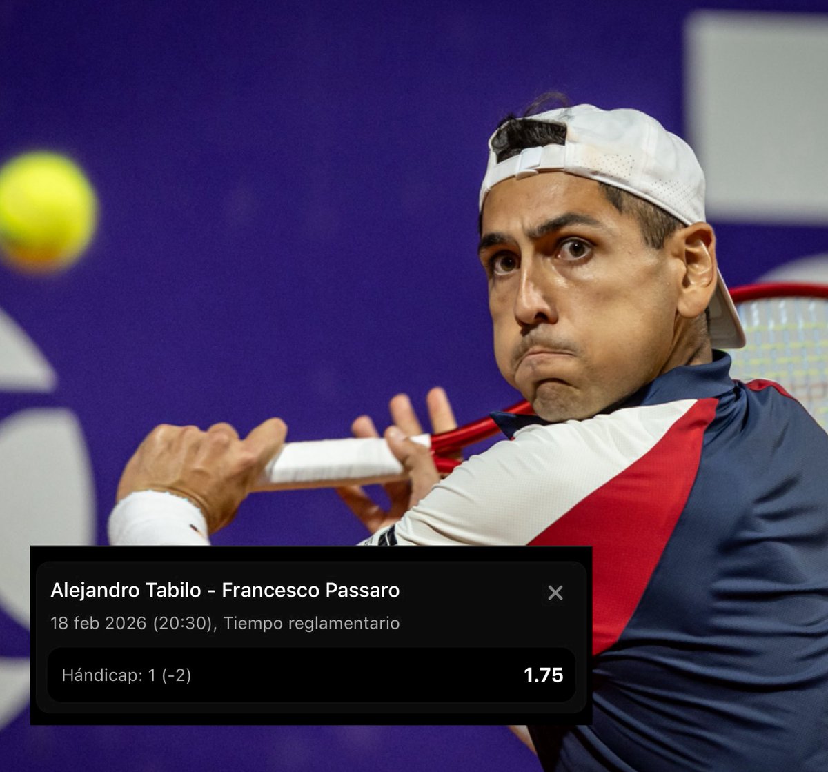 TenisLATAM_'s tweet photo. 🇧🇷 ATP 500 RIO

🇨🇱 Victorion de Tabilo, llevabamos su ML contra Passaro en un duelo complicado y raro.

✅ Nuevamente un acierto por el canal y seguimos de racha, sumate! Todo el contenido es FREE

📈 Mañana habra mas… 

#RioOpen #DelrayBeachOpen #DohaOpen https://t.co/ZocdPMeRpq