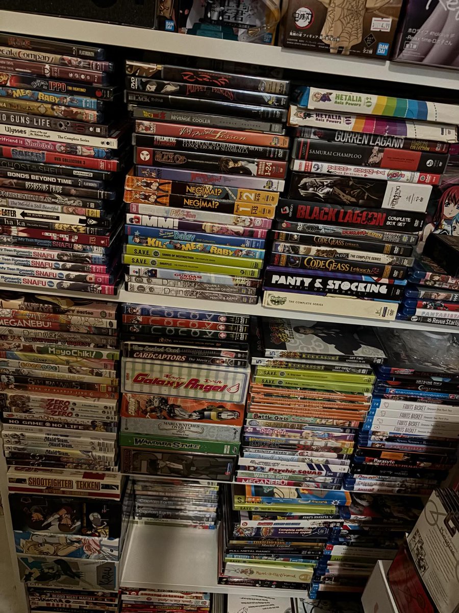 We’re usually showcasing our rare and OOP anime but let’s give a shoutout to the incredible amount of anime of all types we have in the store! Usually we can only bring so much to events but this weekend at @ibashocon we’ll be bringing as much as we can carry!

#anime #animedvd