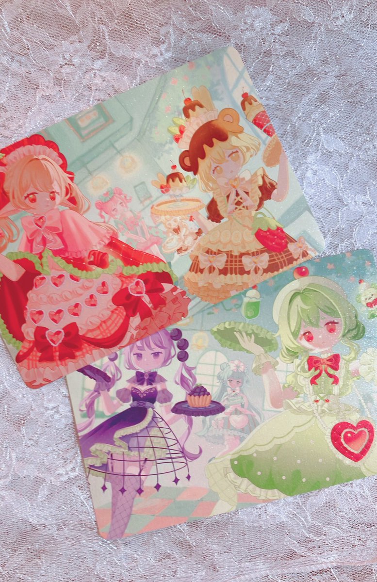 名刺とポストカード！🎀