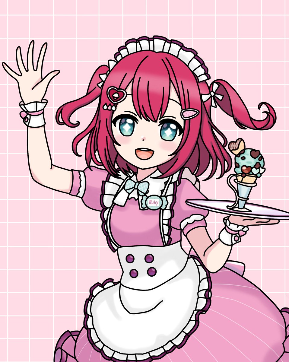 黒澤ルビィちゃん役の降幡愛さんお誕生日おめでとう🥳🎉🎂(過去絵再掲