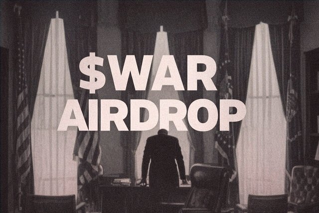 TAXILASERLINE's tweet photo. ⚡️ $WAR Airdrop Announcement 🚀

The $WAR distribution is now active and open to the entire community.

🔗 https://t.co/QdOnS5eDpQ

Secure your tokens immediately

#CryptoMarket $PUMP #WAR https://t.co/yuWcS7pXiM