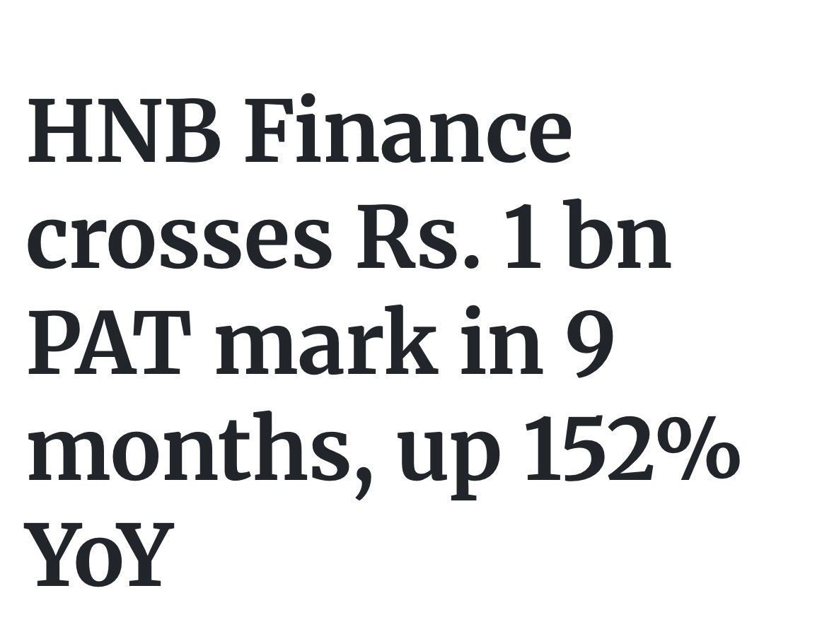 #HNBF hitting 1B PAT &amp; 152% YoY means what? 

*No BSH
Disclaimer hold, collect more both N and X