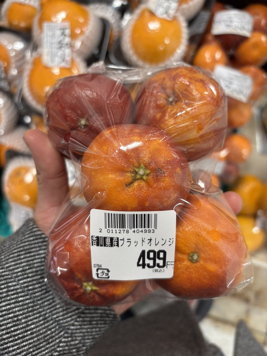 香川県産のブラットオレンジを発見ましたが 少し前に話題になった