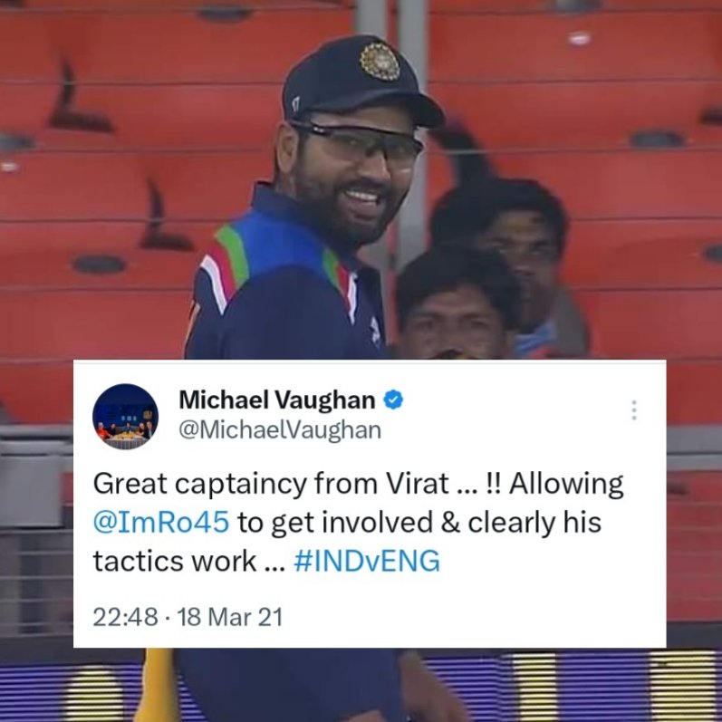 CAPTAIN is so GOATed that his 4 overs of captaincy are enough to change the whole game. ☠️💙