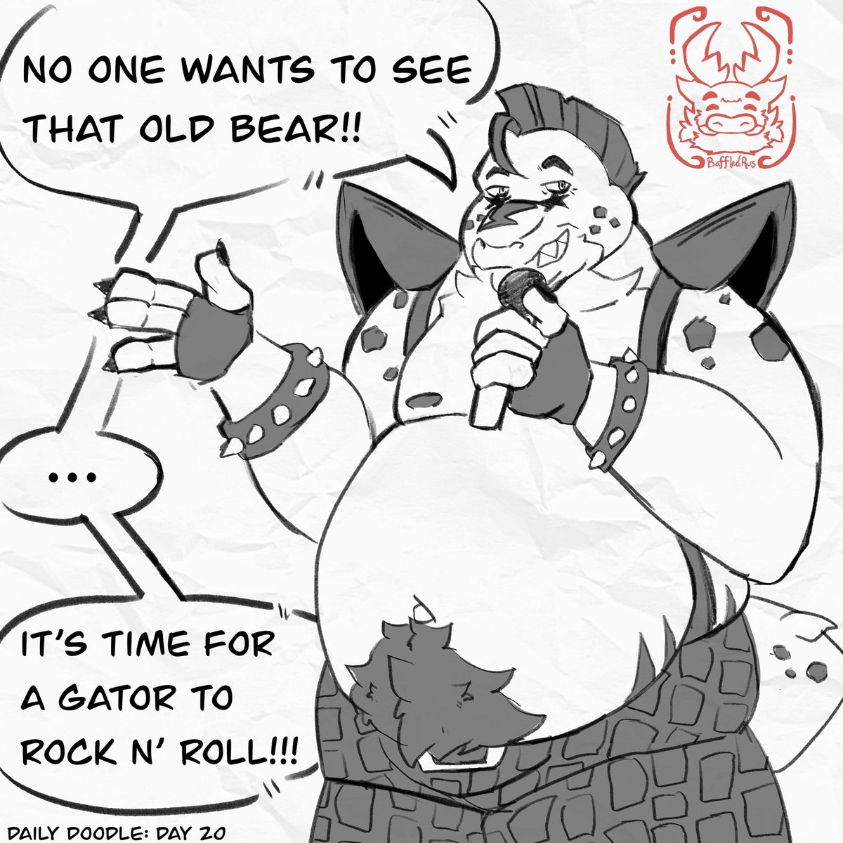 There’s a Big Star Revival at the PizzaPlex 🎤✨
#DailyDoodle Day 20