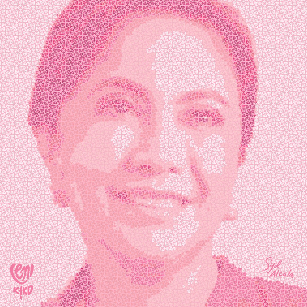 shidoni's tweet image. Made this mosaic back in 2022. If you zoom in, it’s made out of more 3,000 Leni-Kiko roses that I designed back then. It comforts me to know that this mosaic is kept in the Museo ng Pag-Asa. I remember feeling so full of hope that I needed to pour it into art and action.