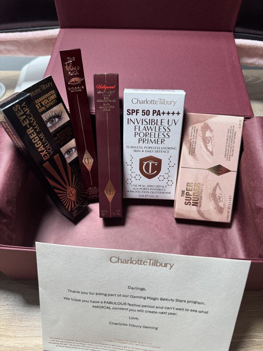 pinaystreamer's tweet photo. Thank you for the goodies (GIFTED) @CTilburyMakeup #AD #Charlottetilbury  #magicbeautystars 

 15% off code CT-GAM9W93U59O (New customers only)

Unboxing Charlotte Tilbury Goodies
https://t.co/VBog8YcAEf https://t.co/QZwI4skg2H