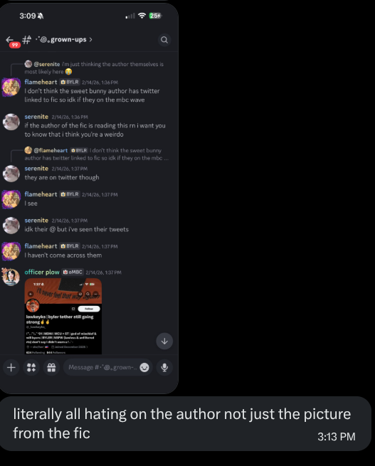 WinterSumm81987's tweet photo. mbc fostering hate... problematic media. 🫖
#massbylercanon #byler #67gate #StrangerThings5 https://t.co/yX1hYn61Au